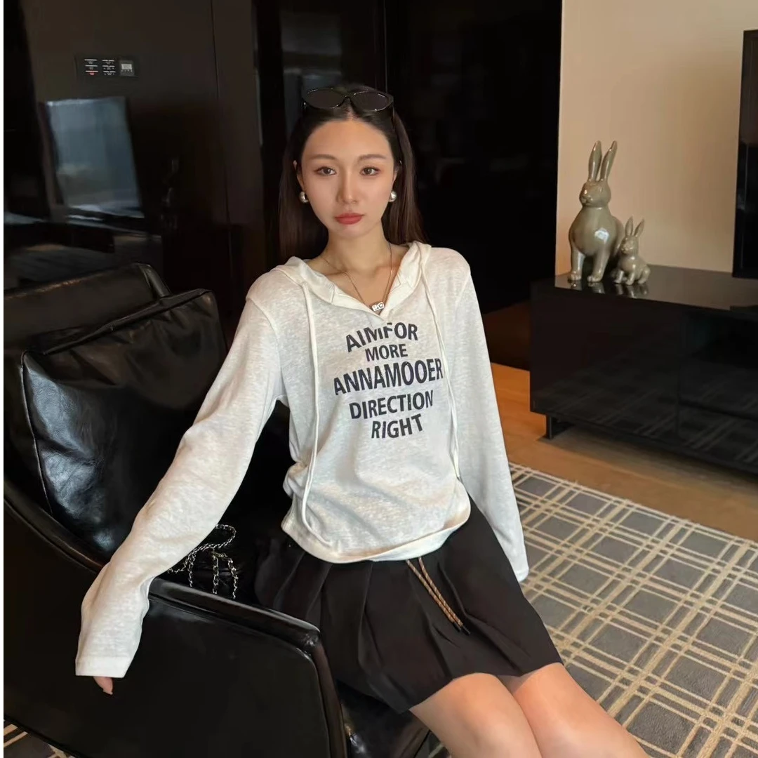 

Long Sleeved T Shirts Unique Womens Winter Thumbhole Cuff Rib Knit Lined Lock Warm Urban Lady Gentle Soft Classic Practical Cozy