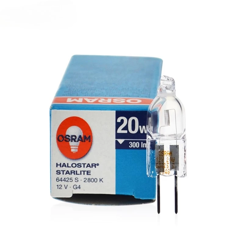 

Os 64425S 12V20W Vertical Wire Microscope Bulb Optical Instrument Lamp Shadowless Lamp Bead