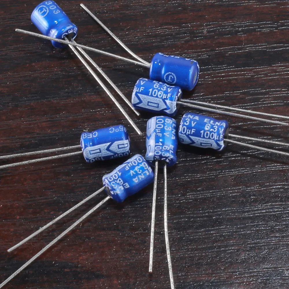 

5pcs Japan ELNA RC2 100UF 6.3V 100mfd Audio Capacitor for audio equipment 5x7mm