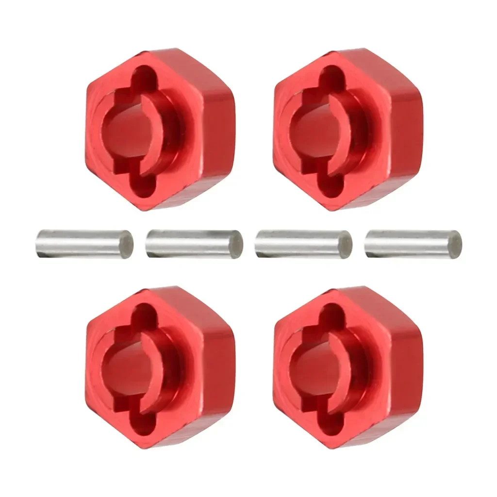 Aluminum Brass 7MM Wheel Hex Adapter for 1/24 RC Crawler SCX24 AXI90081 AXI00002 AXI00001 AXI00004 Gladiator