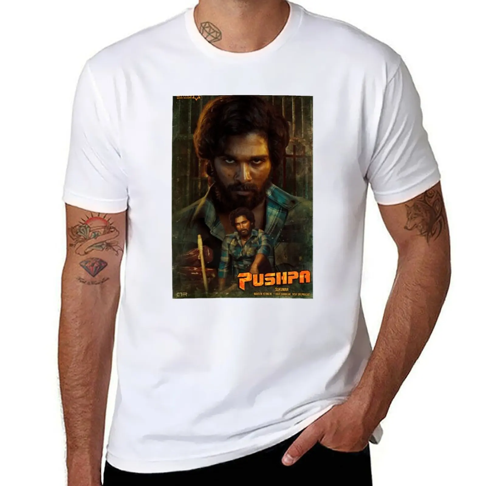 

Pushpa Movie T-Shirt printed t shirts for man anime t shirts for man T-Shirt