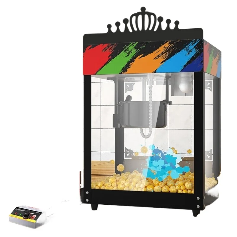 

Popcorn machine Commercial automatic spherical butterfly corn pot machine
