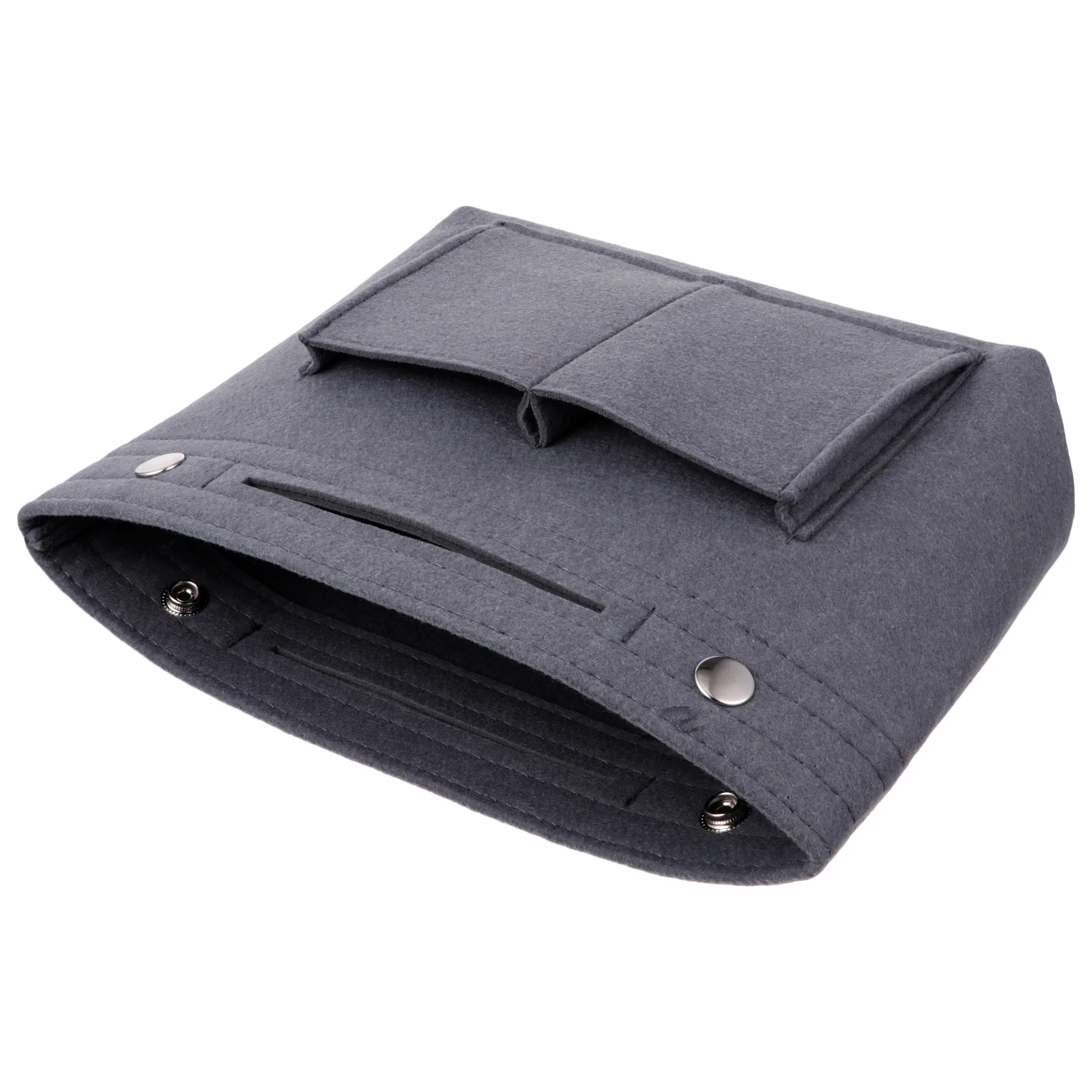 

Felt Metal Storage Bag Multi Practical Container Travel Makeup Box No Smell Affordable Price Widely Used
