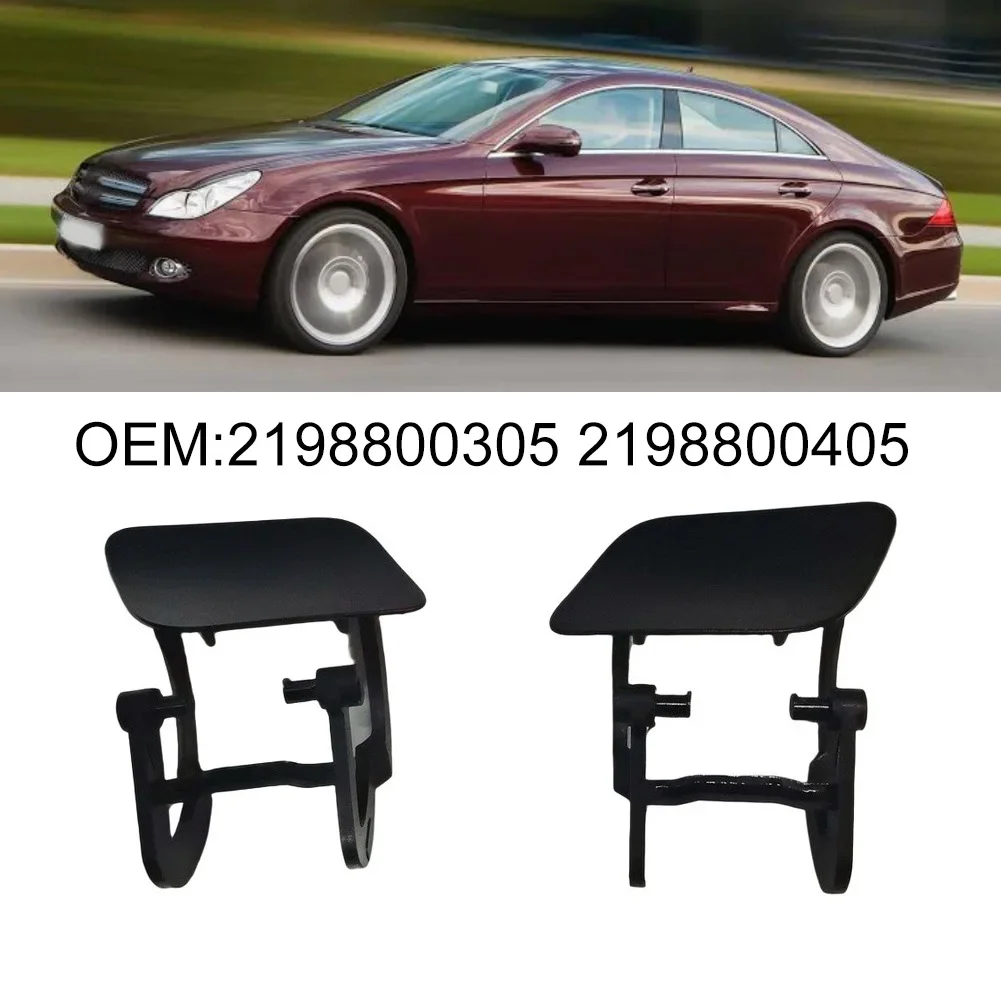 メルセデス・ベンツ-cls-w219用、ヘッドライトノズルカバー-2198800305-2198800405、交換用外装部品