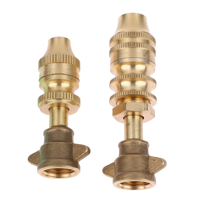 Brass Adjustable Spray Nozzle Straight Jet Mist Nozzle For High Pressure Electric Agriculture Sprayer