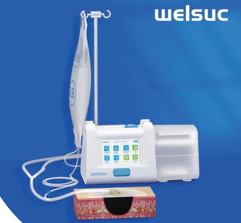 Medical device negative pressure wound therapy machine  vacuum pump  system in stock