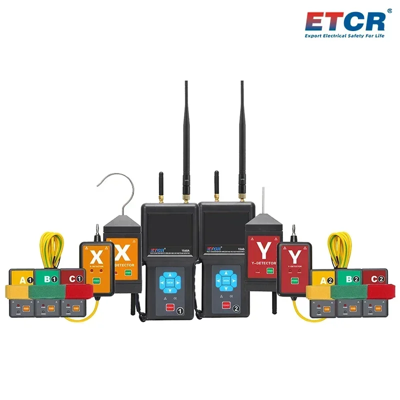 ETCR1560A Satellite Remote Wireless Phase Detector for Phase Test and Phase Sequence Judgment