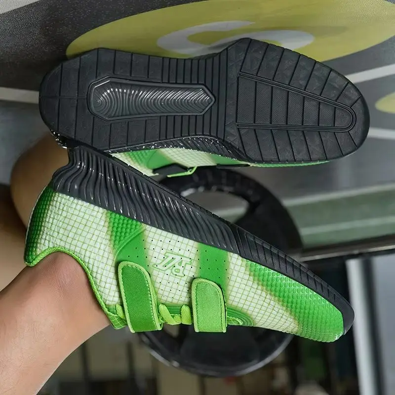 2025 جديد حذاء رفع الأثقال للرجال القرفصاء الصلب سحب أحذية رجل داخلي الرجال رفع الأثقال أحذية رياضية رفع الأثقال أحذية تدريب #5