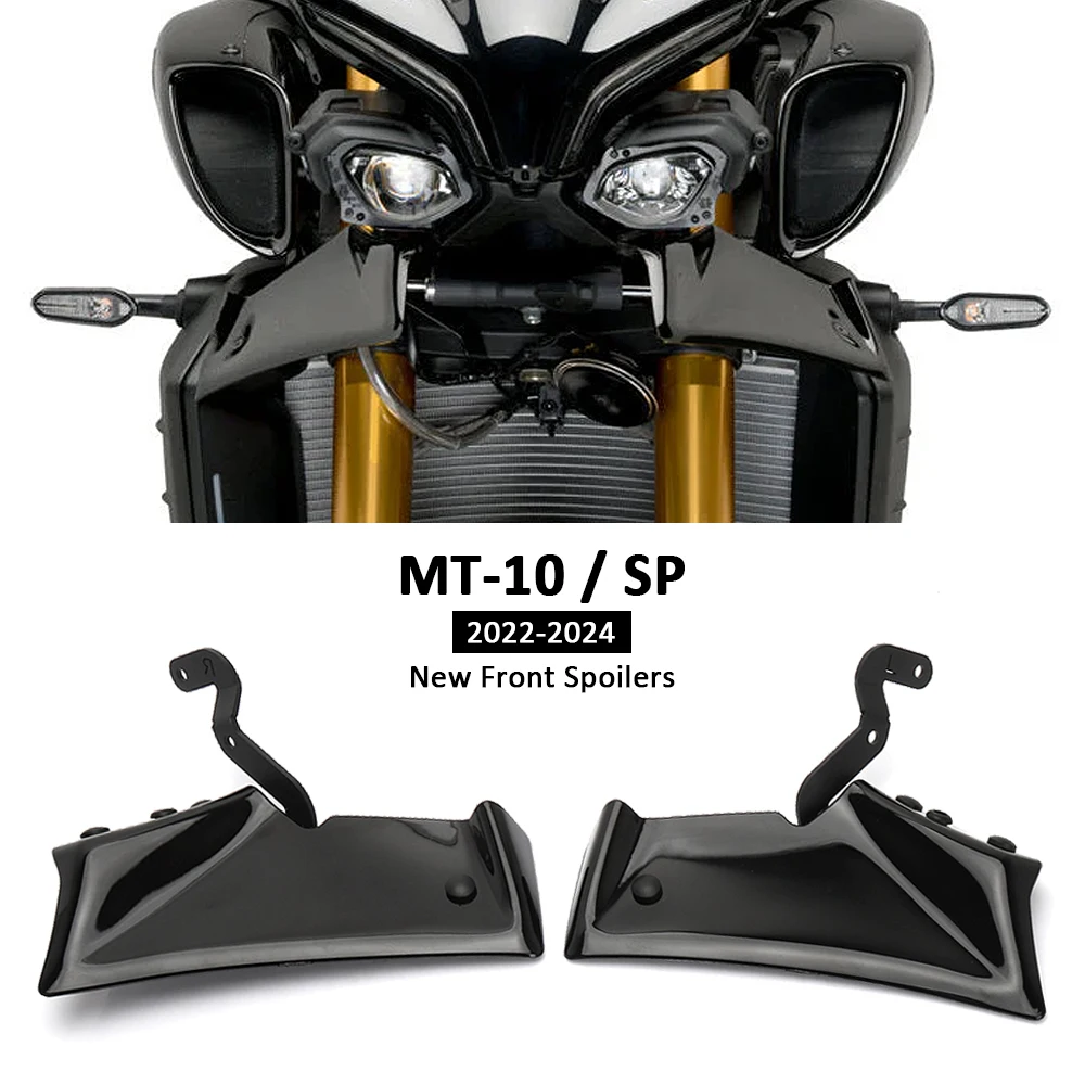 

New Motorcycle Front Wheel Fender Beak Nose Downforce Cowl Spoiler Cover For Yamaha MT-10 MT10 mt10 MT 10 SP 2022 2023 2024