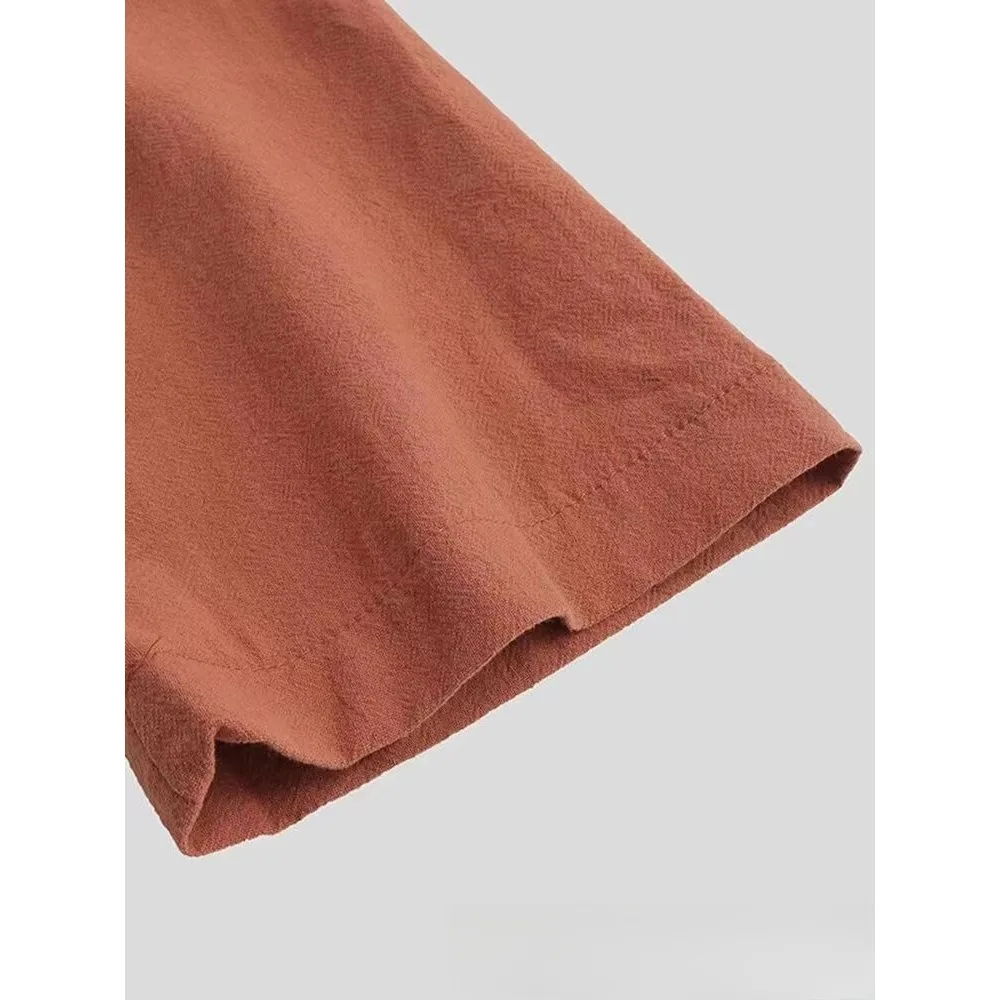 2025 Trendy Choice! Middle - Eastern Ethnic Style Dubai Loose Robe, Long - sleeve with Cylindrical Opening Showing Exotic Flavor