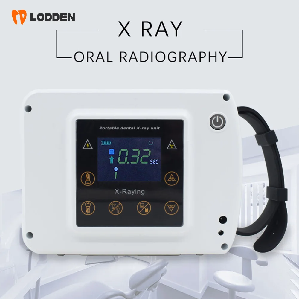 LODDEN Dental X Ray Oral Radiography Portable Unit Low Radiation Digital Touch Screen X-Raying Machine Dentist Equipment