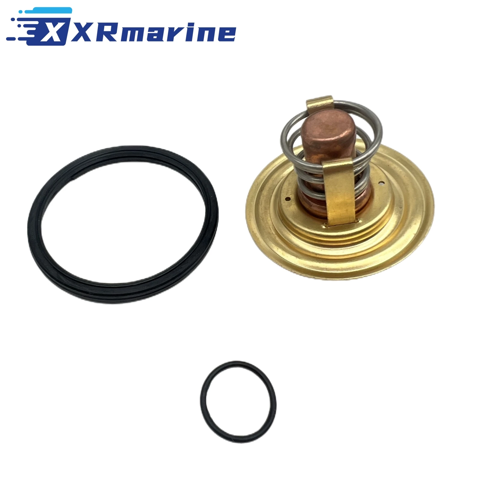 833366 Thermostat Kit 140°F / 60°C 875796 829812 For Volvo Penta AQ120B  AQ140A MB10A Sterndrive 15796 Replace Sierra 18-3665