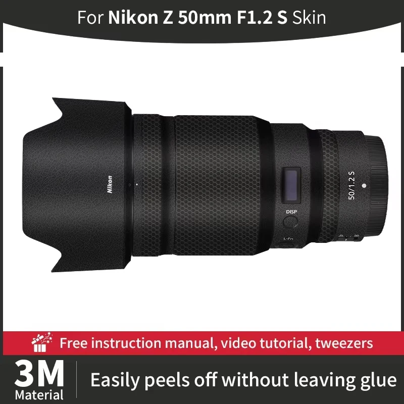 

For Nikon Z 50mm F1.2 S Caemra Lens Skin Nikon Z 50mm Skin Anti-scratch Camera Lens Sticker protective film