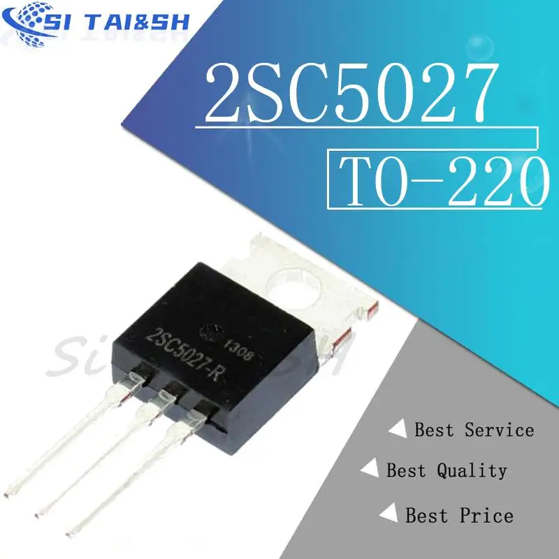 TO220 TO-220 Transistor, 2SC5027, C5027, 2SC2312, 2SC2335, C2312, C2335, 10 PCes
