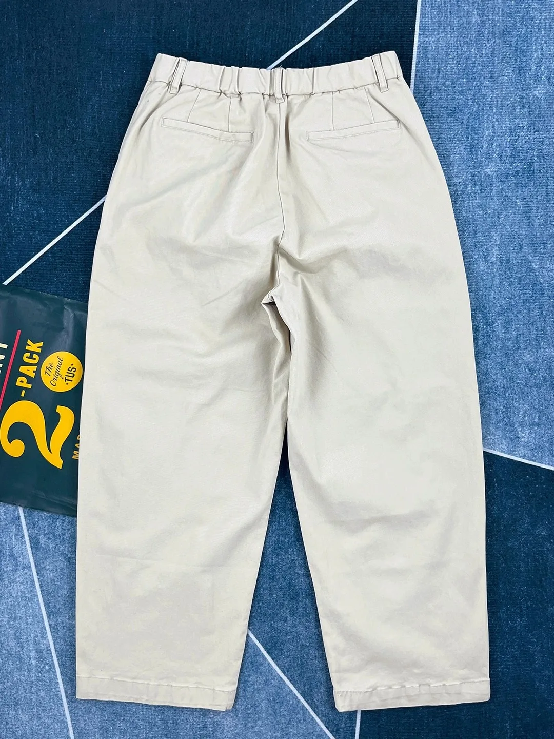 100% قطن واسعة الساق مستقيم سراويل تقليدية الرجال الخريف الأمريكية خمر ملابس العمل اليابانية تمتد استرخاء صالح نمط Amekaji