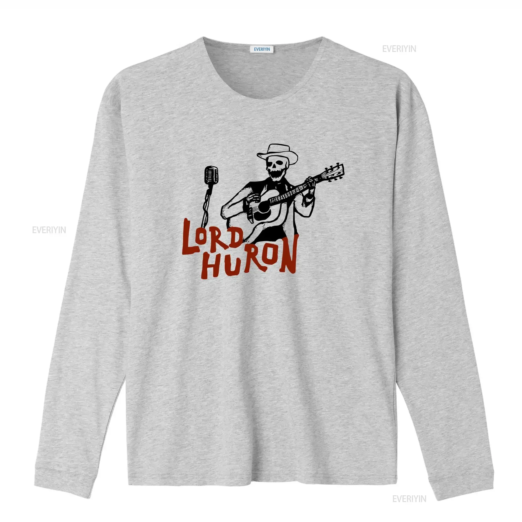 vintage lord huron T Shirt new long sleeves vintage Washed Unisex Stretched Breathable Comfortable Soft fashion