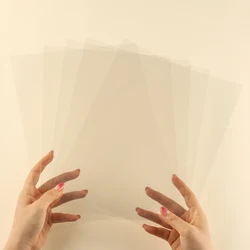 5pcs/lot Clear Acetate Sheets Heat Resistant for DIY Shaker Cards Plastic Window Sheets Heat Embossing Paper Interactive Card
