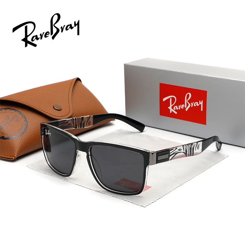 

RareBray Rectangle Sunglasses Polarized UV400 Fashion Eyewear For Men Women Casual Driving Glasses 2501