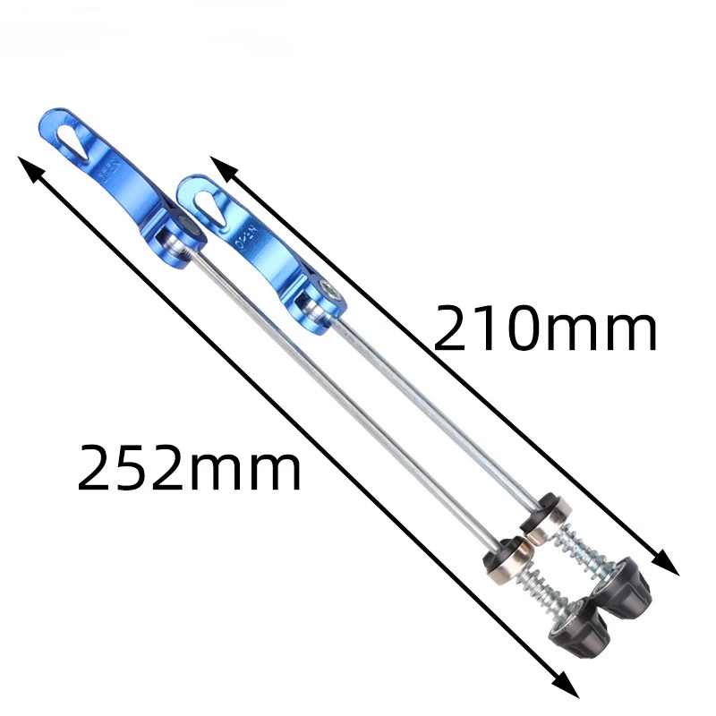 Mountain Bike Flower Drum Lengthened Quick Break Rod Single Axle Leather Quick Break Equipment Accessories