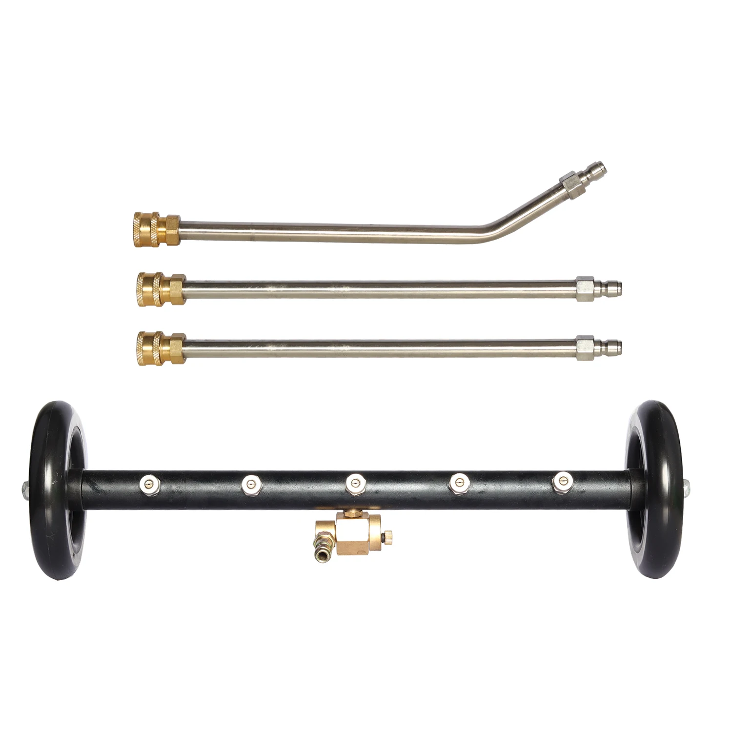Auto Wash Broom for Pressure Washer Undercarriage Car Detailing  Chassis Washer