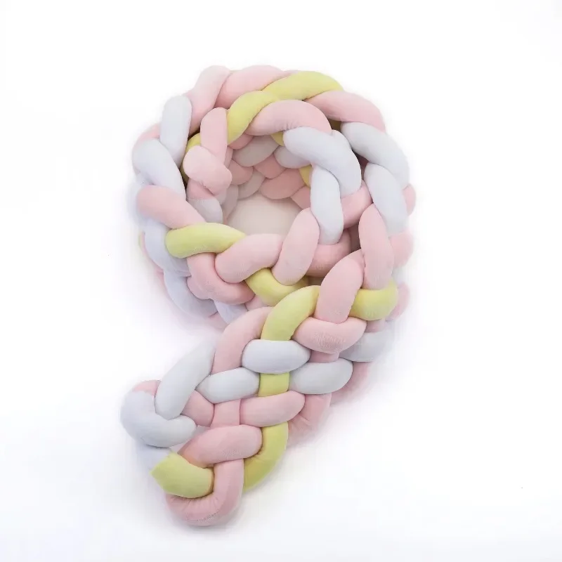 

Baby extra long toy bed guide rail bumper guardrail baby safety protection pillow