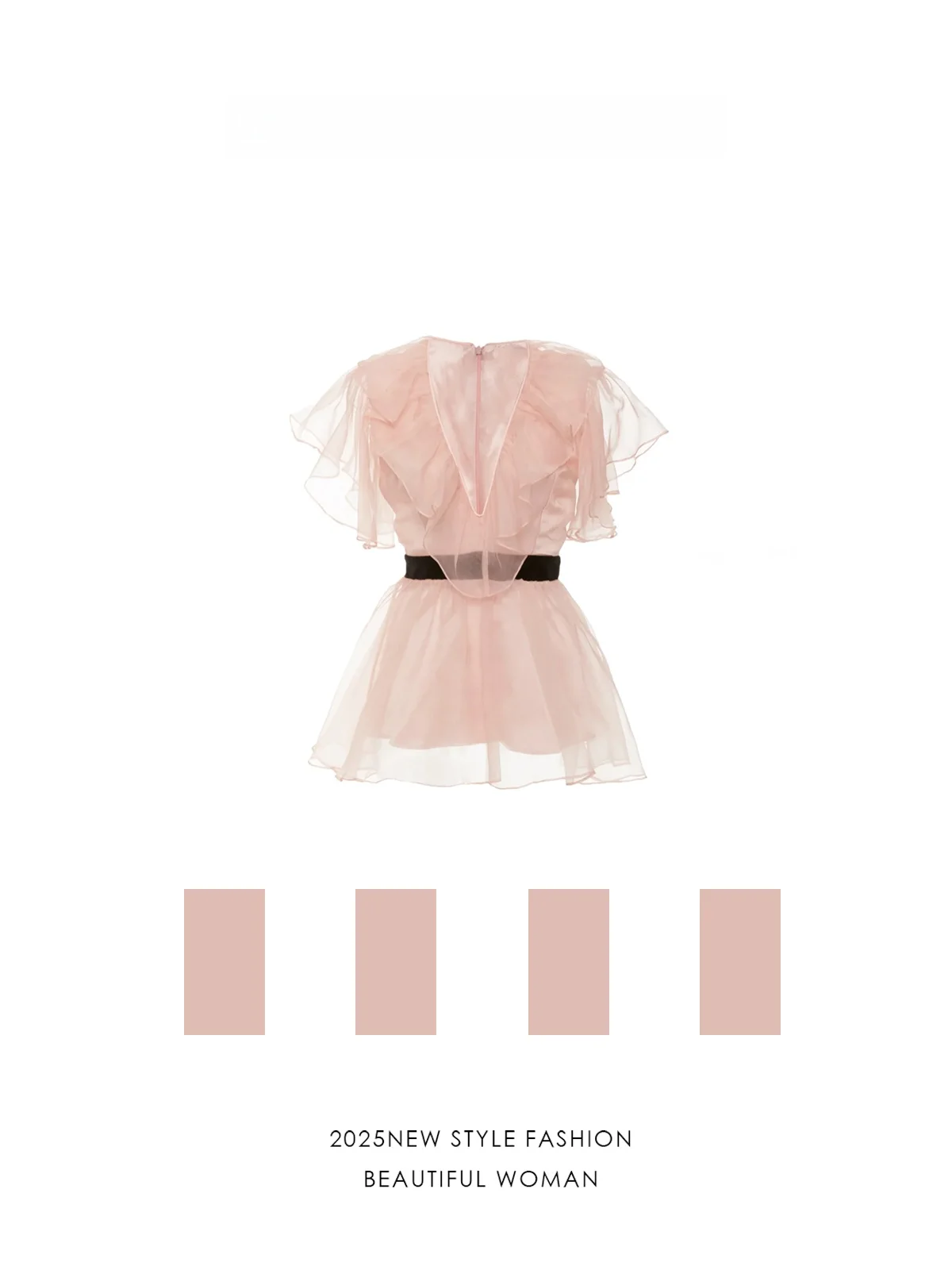 

Женский тюлевый топ Knoinghead с V-образным вырезом и коротким рукавом, универсальный, элегантный, летний, новинка, с завышенной талией, прямого кроя