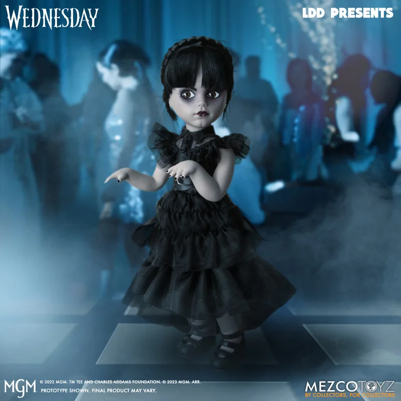 

In Stock Mezco Living Dead Dolls Wednesday Dance 10 Inch Movable Doll Toy Gift