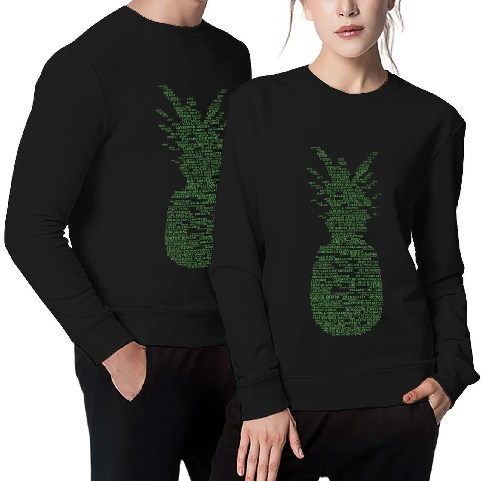 

Psych Pineapple Gus Nicknames Pullover tracksuit men's clothes men clothes men's clothing sweatshirt men