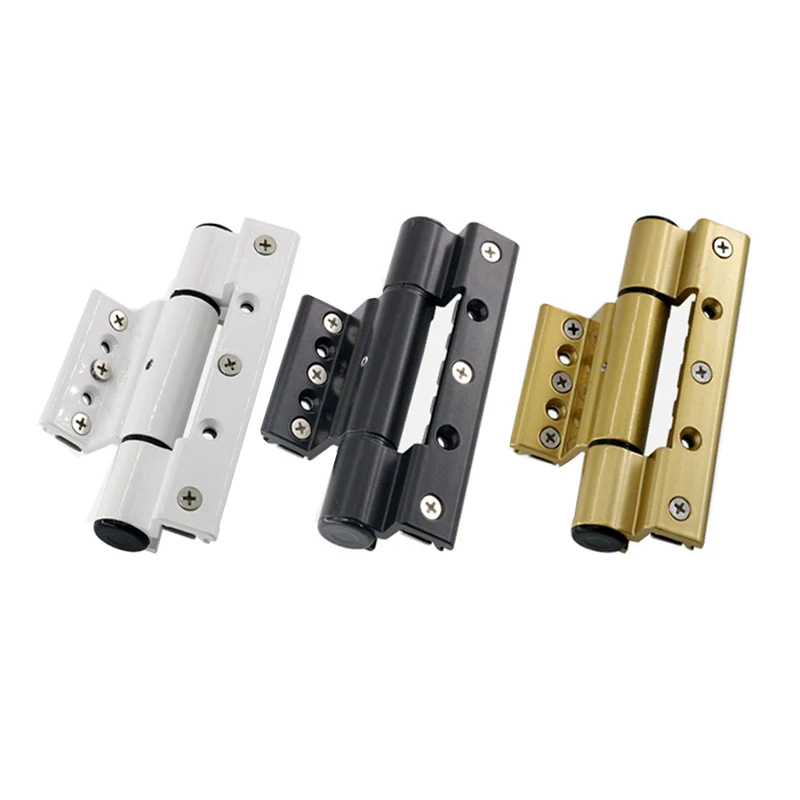 2PCS thickened aluminum alloy door and window hinge balcony heavy-duty flat partition popular pivot hinge hardware accessories