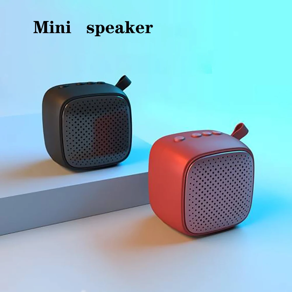 Y13 Black Mini Bluetooth Speaker Built-in microphone Waterproof Portable Outdoor Plug-in type Gift Wireless Bluetooth Speaker