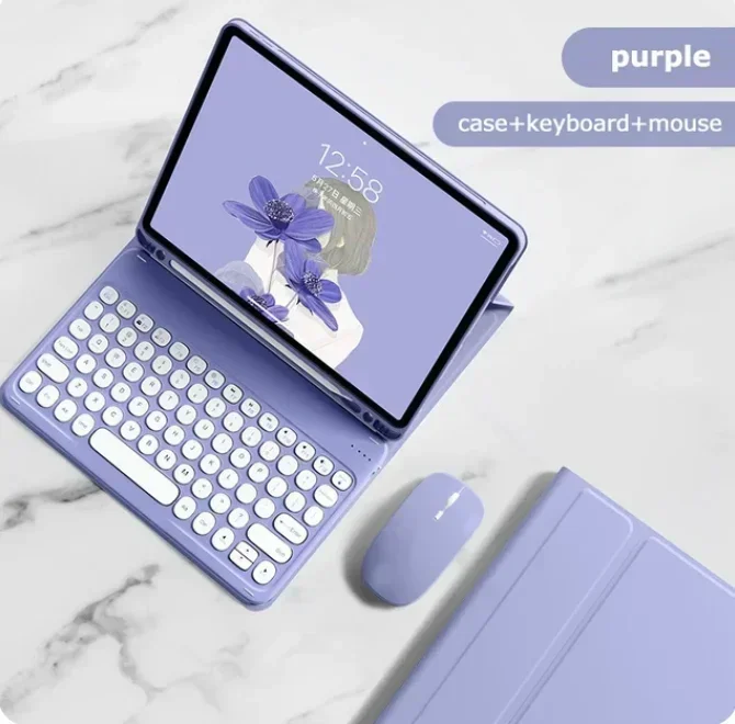 

Чехол для клавиатуры и мыши для нового iPad A16 11/10 поколения 9/8/7 10,2 Pro 11 M4 Air 11 13 M3 M2 2025 Mini 7 6 5 Funda Магнитный чехол