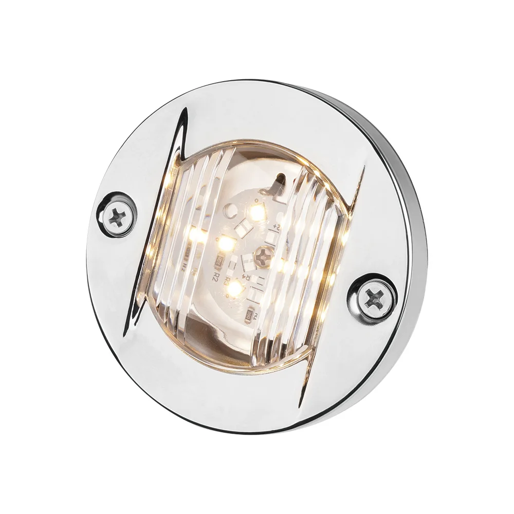 

01 Series LED Navigation Light 12V Steel Housing Round Stern Light For Marine Boat