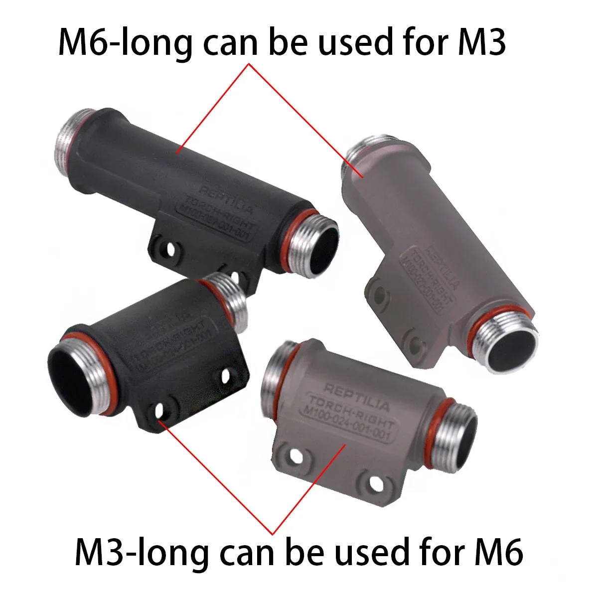 Latarka taktyczna SF M300 M600 Scout Light Body Mount Fit 16340 Battery Aluminum Akcesoria do latarki M300 M600 Series Weapon Light