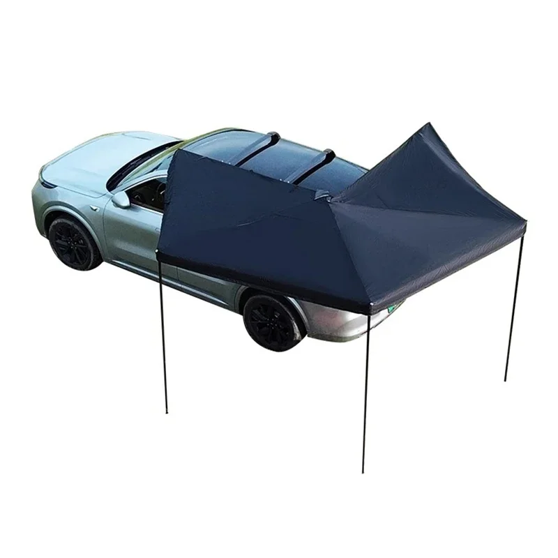270° Car side tent Car side canopy rain and sun protection large fan-shaped camping tent automatic awning