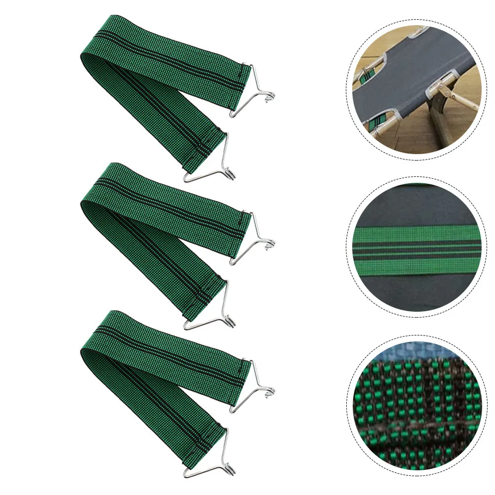 3Pcs Chair Reinforced Belts Thick Elastic Band Strap for Recliner Foldable Chair Enhanced Comfort Durability