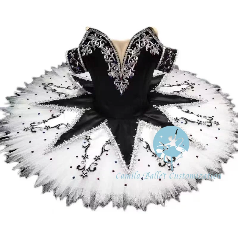 New million-dollar clown professional ballet tutu small swan tent tulle TUTU competition skirt tailored for adults and children