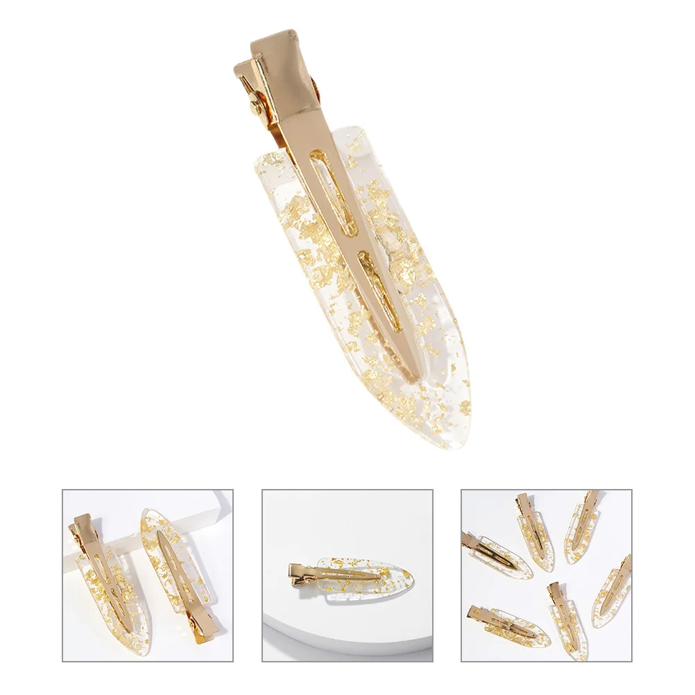 

10Pcs No Bend Hair Clips Stylish Lightweight Hairpins for Women Daily Wear Party Banquet Glitter Hair Styling Clips