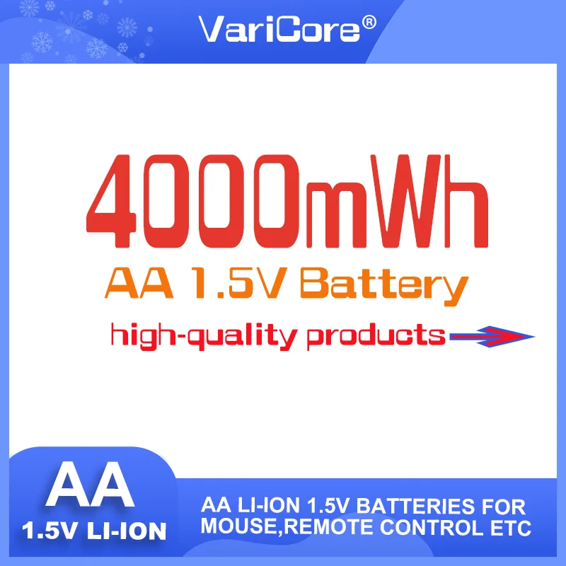 Vc 1.5V Aa 4000Mwh …
