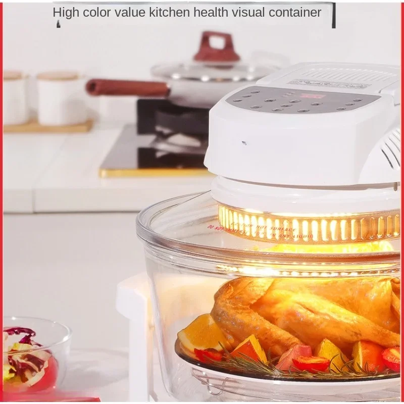 Household new no-turn-over intelligent large-capacity multi-function oil-free oven air fryer