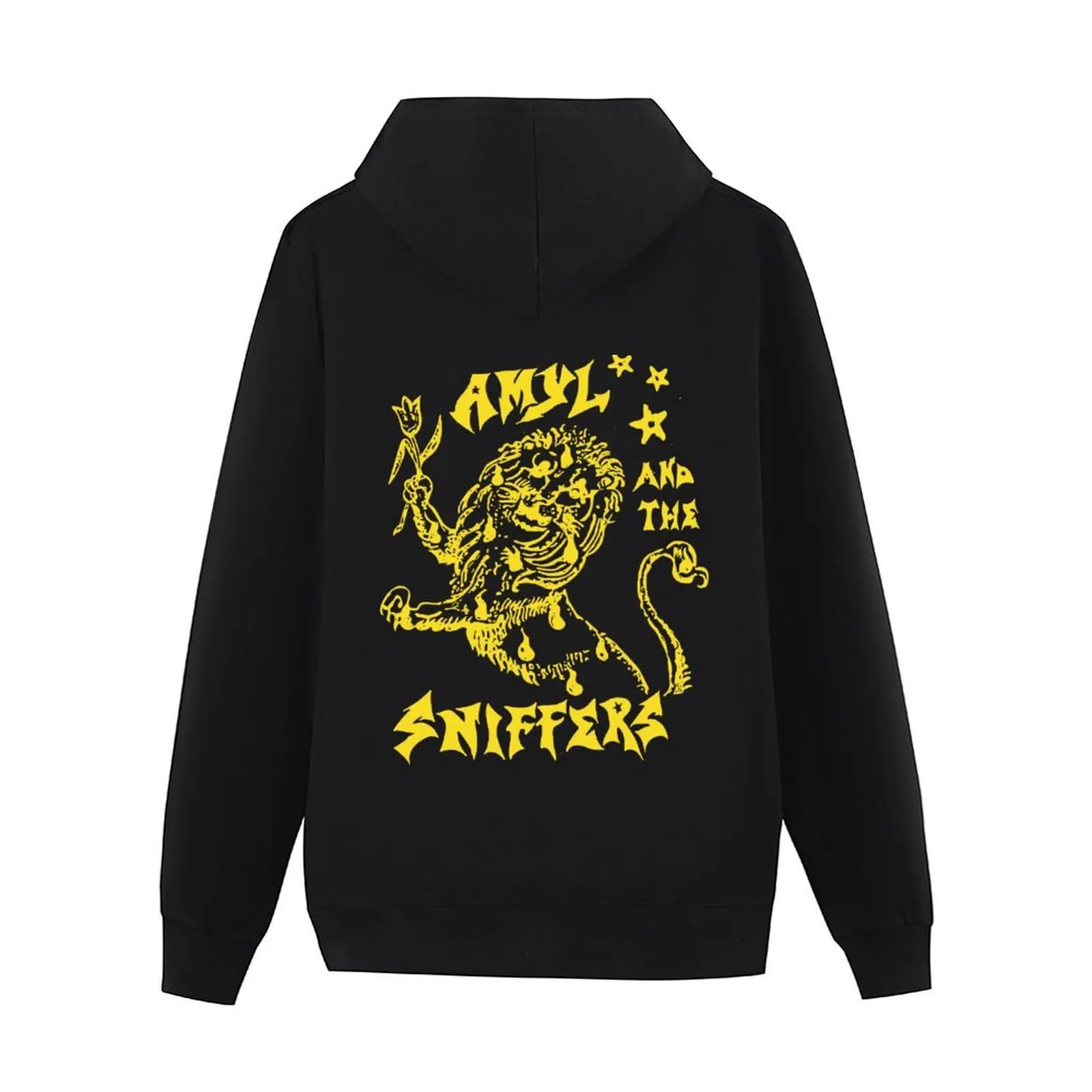 Amyl and the sniffers ملابس كورية بقلنسوة ملابس على الطراز الكوري ملابس رجالية على الطراز الياباني جديدة في هوديس وقميص العرق