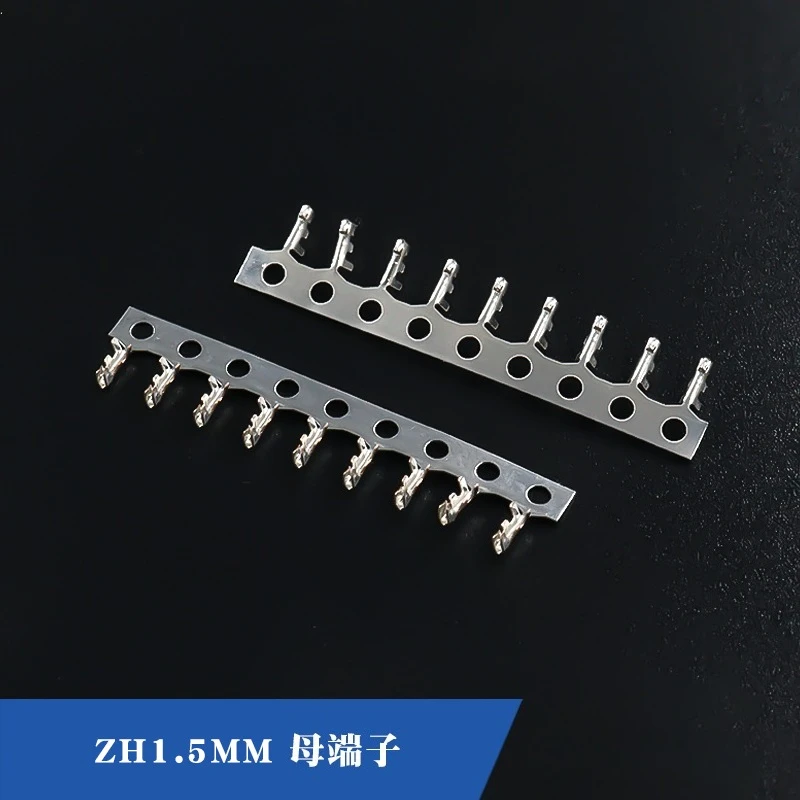 100pcs/lot ZH1.5 Female Terminal Plug Connectors ZH Wire Cable Housing Crimp Reed Pin Connector 1.5mm Pitch