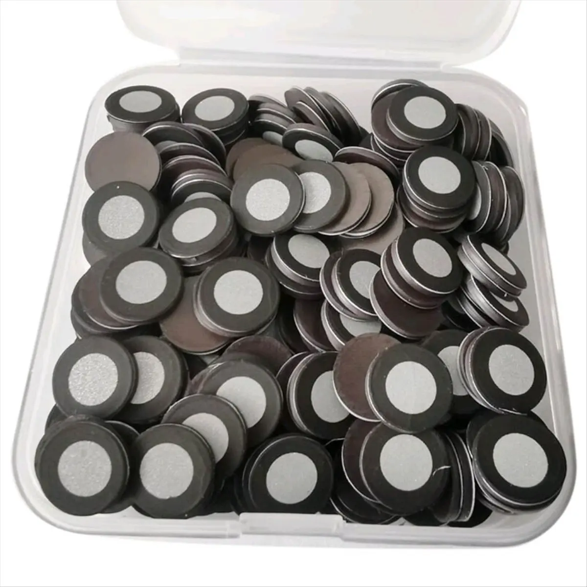 100pcs Magnetic High Reflective Marking Points for Handheld 3D Scanner Target Positioning Points 6mmx10mm