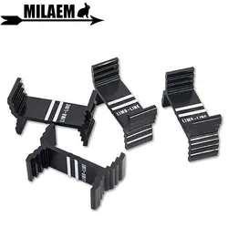 Arco Recurvo Arco Membro, Centerline ajustável, Ajuste Módulo Calibração Detector, Tiro Acessórios, Linha Ajuste, Linha, 4Pcs