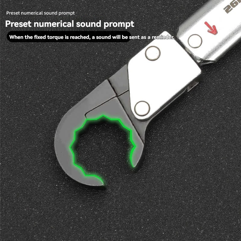 ST-02L Ratchet Torque Wrench High-precision Open Type Auto Repair Wrench Air Conditioning Maintenance Tool Set