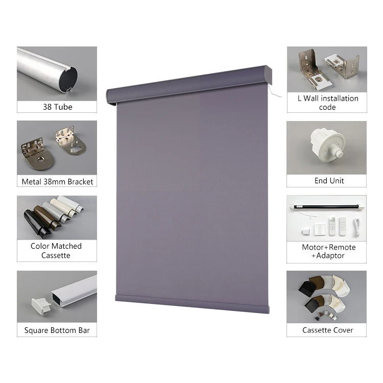 Tendine per tende a rullo senza fili automatiche motorizzate 2025