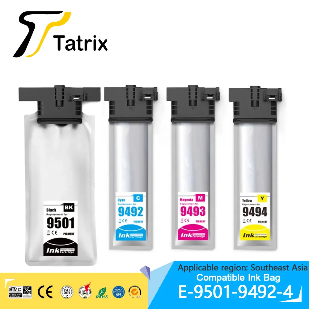 T9492 T9493 T9494 T949 T9501 Premium Color Compatible Ink Bag Cartridge for Epson WF-C5290a/ WF-C5790a Printer Southeast Asia