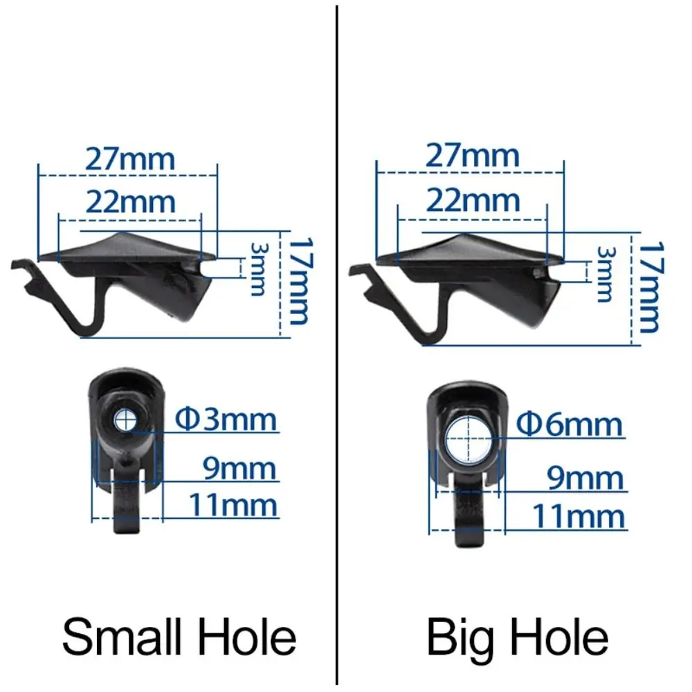 Practical 24X8.5 Cable Routing Frame Plug Light Weight Durable Bicycle Brake Derailleur Housing Grommets Cable Guide