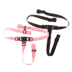 1PC Baby Feeding Chair 3 Point Baby Safety Belt Fixed Seat Harness Belt Baby Stroller Accessories Baby Dining Chair Safety Belt