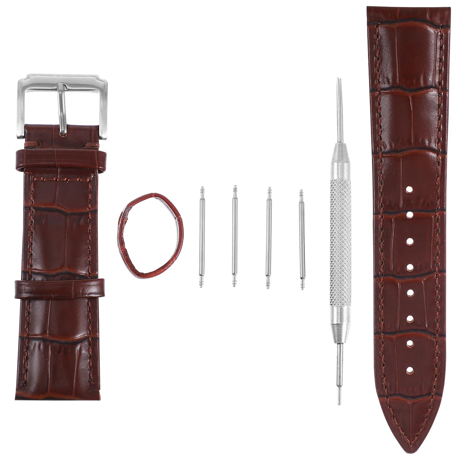 

1Set Watch Wristband Robust Clasp Replacement Strap Comfortable Unisex Wristwatch Accessory Watch Band