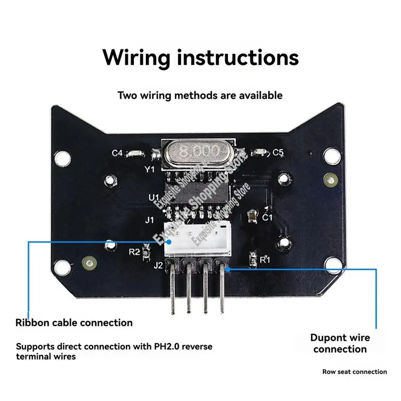 

Ультразвуковой датчик предотвращения для умного робота-автомобиля DIY модуль обнаружения препятствий измерение расстояния-BTFL